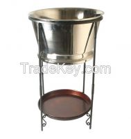 Aluminium, Brass, Iron, Steel, Beverage Tubs