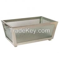 Aluminium, Brass, Iron, Steel, Beverage Tubs