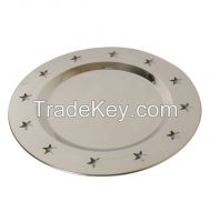 Aluminium, Brass, Iron, Steel, Charger Plates