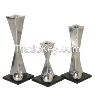 Aluminium, Brass, Iron, Steel, Candle Holders