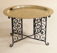 Moroccan Brass Table