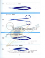 Eye surgical Scissors, curved
