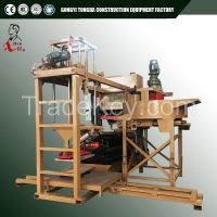 large wet materials hydraulic press concrete paving blocks and curbstone making machine