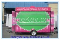 Mobile Resturant Food Cart Trailer Truck