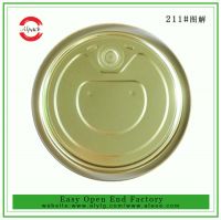 211# tinplate easy open end