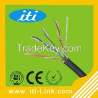 INDOOR 305m utp cat5e pure copper 4x2x0.50mm twisted pair LAN cable Networks