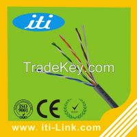 305m utp cat5e pure copper twisted pair lan cable networking cable with high quality