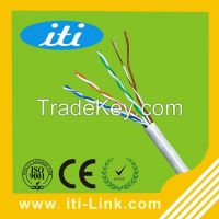Lan cable utp cat5e twisted pair pure copper networking wire PVC with high quality