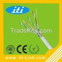 Fluke Pass 0.52mm Pure Copper UTP Cat5e lan cable twisted pair networking wire with high quality
