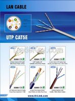 CU or CCA material,FTP Cat5e telecommunication cable