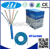 Telecommunications &gt;&gt; Communication Equipment &gt;&gt; Communication Cables Cat6 UTP, 23AWG CCA Black 1000 ft cable in pull box