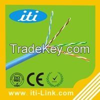 Shenzhen iti-link hot sale Cat5e lan cable with 0.5mm conductor