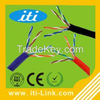HDPE Insulation utp Cat5e Lan Cable RoHS CE ISO Standard Ethernet Cable