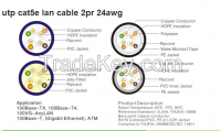 Made In China Best Price UTP Cat5e Lan Cable 1000ft/Roll Bare Copper/CCA