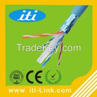 Cat6 FTP Type and 8 Number of Conductors cable CCA material for computer