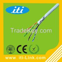 FTP cat5e lan cable with 4 pair 0.51mm conductor