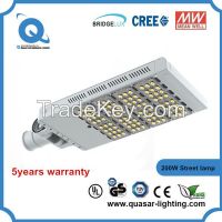 Outdoor Light 50W-300W Street Led Lamp With Meanwell Driver 5 Year War
