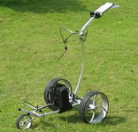 Motorized golf caddy