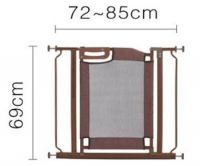 METAL & FABRIC SAFETY GATE