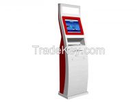 Touch Screen Financial Payment Kiosk Card Moblie Cash Pay Optional