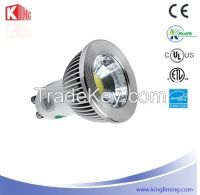 LED Spot light GU10 Aluminum 3W 80 degree with CE RoHS, ETL certifications