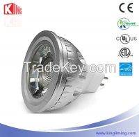 LED Spot Light MR16 Aluminum 5W 400lm 36 degree with CE,ROHS,UL,ETL, Energy Star certification