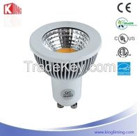 LED GU10 5W 38 degree with CE RoHS, ETL, Energy Star certifications