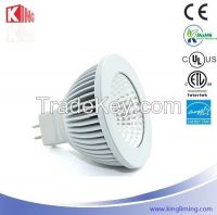 LED MR16 5W 38 degree with CE, ROHS, UL, ETL, Energy Star certification