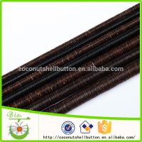 wholesale wood beads rosary flat round ring for making jewelry