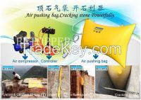 air pushing bag for marble and granite quarry