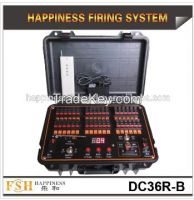 36 Channels waterproof & rechargeable case,400M remote control system,Happiness Fireworks System, pyrotechnic firing system