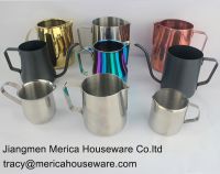 stainless steel milk pitcher coffee cup latte art cup milk jug