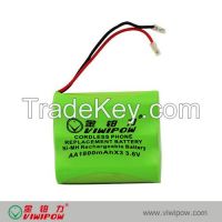Ni-MH Battery AA 3.6V 1800mAh for Electric Shaver From Viwipow (VIP-AA-1800)