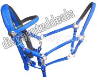 Blue Synthetic Biothane Bridle