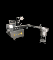 SINGLE SUGAR WRAPPING MACHINE WITH PHOTOCELL