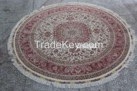 hand-made silk carpet