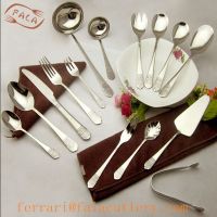 Middle East Style High Grade Royal 72Pcs Gold Cutlery Set