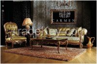 Carmen Living Room Classic Furniture Set