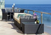wicker outdoor garden furniture