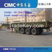tri-axle flatbed trailers with high boards