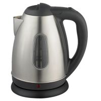 High quality 360 degree rotational cordless stainless steel electric kettle with water guage