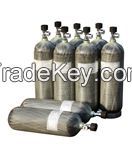 SCBA and life support cylinders