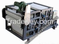 Hydraulic Belt Filter Press Sludge System For Wastewater Treatment