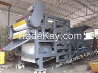Belt Type Industrial Filter Press With 3 Squeezing Rollers
