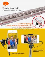 3.5mm Foldable Wired Remote Slfie Monopod