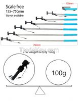 Factory Wholesale Selfie Stick With Cable