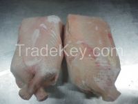 Whole frozen HALAL chicken calibrated in individual bag, packed in the carton