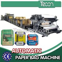 High-speed Automatic Kraft Paper Bag Production Line