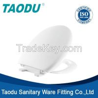 TD-390 Hygienic toilet seat Cover with Adjustable Soft Close toilet seat hinges