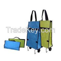 shopping trolley bag with wheels